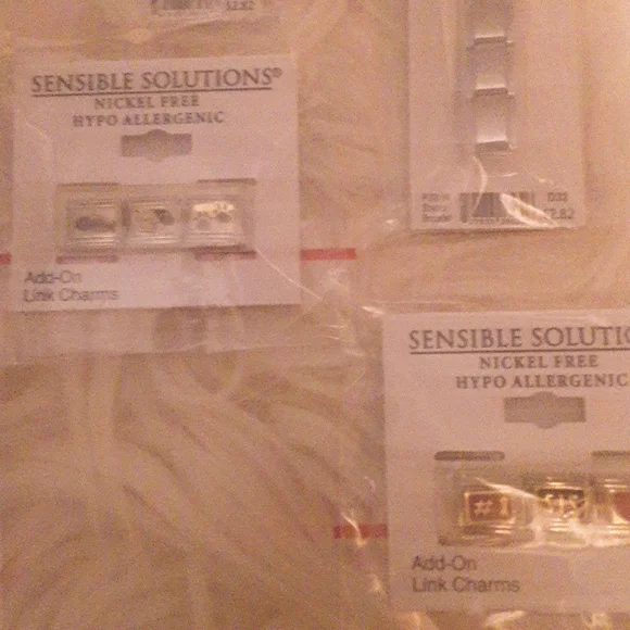 Sensible Solutions, 5 Bracelets and Charms for each Bracelet. NWOT. - Picture 2 of 12
